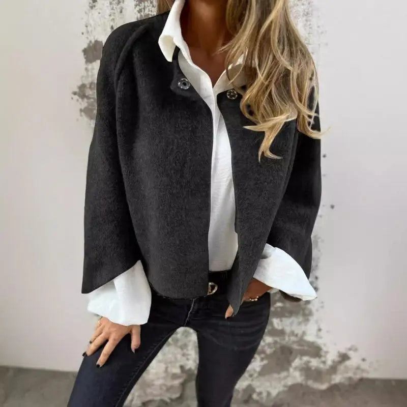 CELINE LONG SLEEVE ROUND NECK WOOL CARDIGAN