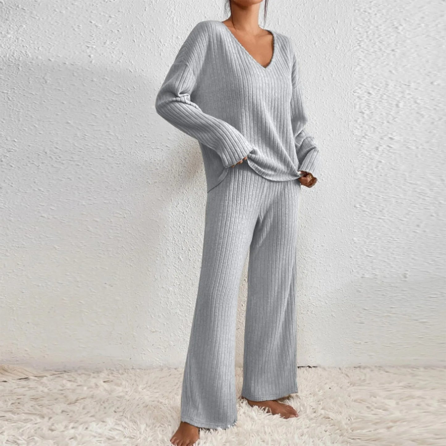 CAMILLE KNIT LOUNGE SET