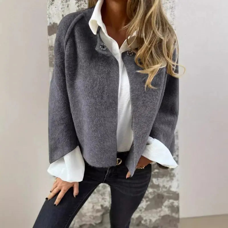 CELINE LONG SLEEVE ROUND NECK WOOL CARDIGAN