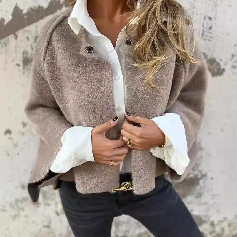 CELINE LONG SLEEVE ROUND NECK WOOL CARDIGAN