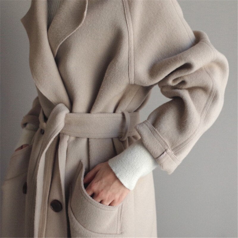 OPHELIA ELEGANT LONG COAT